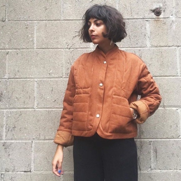 Kordal Studio Reversible Quilted Jacket in Clove - Picture 3 of 13